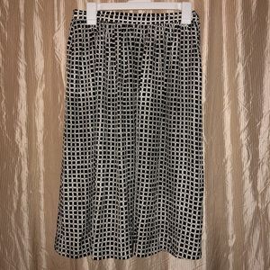 Vintage print skirt